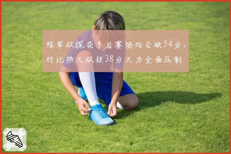 绿军双探花季后赛场均合砍54分，对比热火双核38分火力全面压制